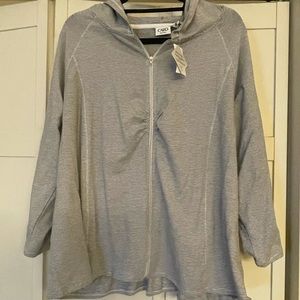 CATO Zip up hoodie plus size